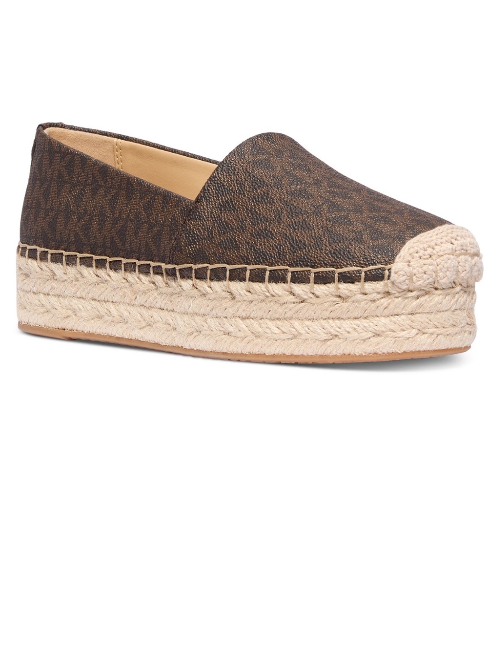 Mickael kors Women's Lynn Platform Espadrille Flats size 7.5